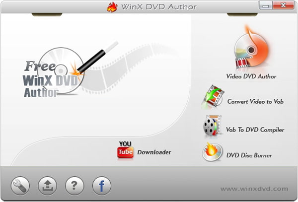 WinX DVD AuthoでMP4をDVDに書き込み